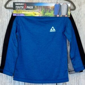 Gerry Weber Kids Blue and Black Long Sleeve Tees - 2 Pack